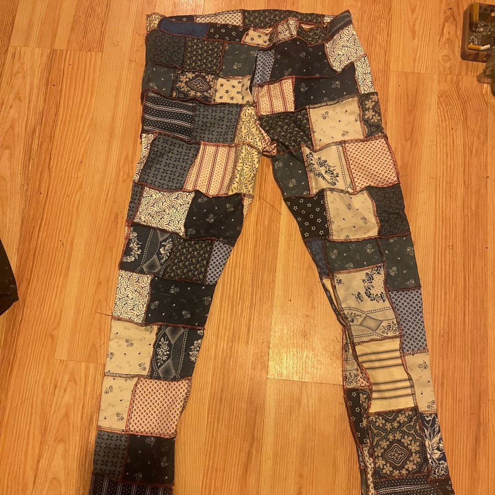 Patch work pants - Picture 1 of 2